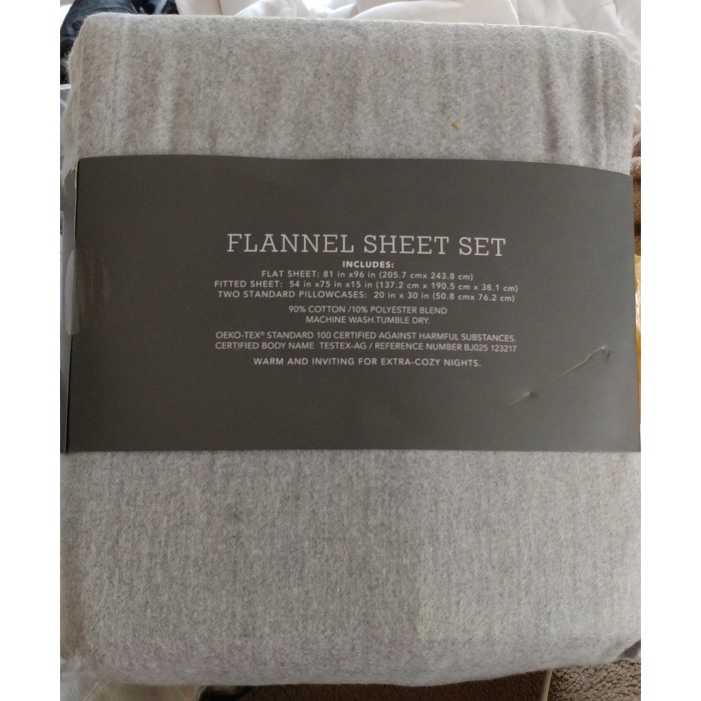 NEW Flannel Full Sheet Set